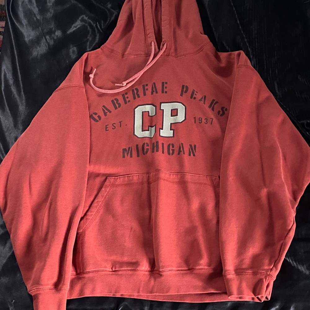 Casual Red Sweatshirt